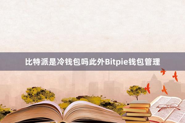 比特派是冷钱包吗此外Bitpie钱包管理